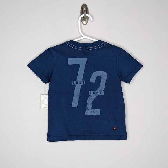 NWT Tea Collection Padang Surf Bali Shirt 12-18m - Picture 2 of 4